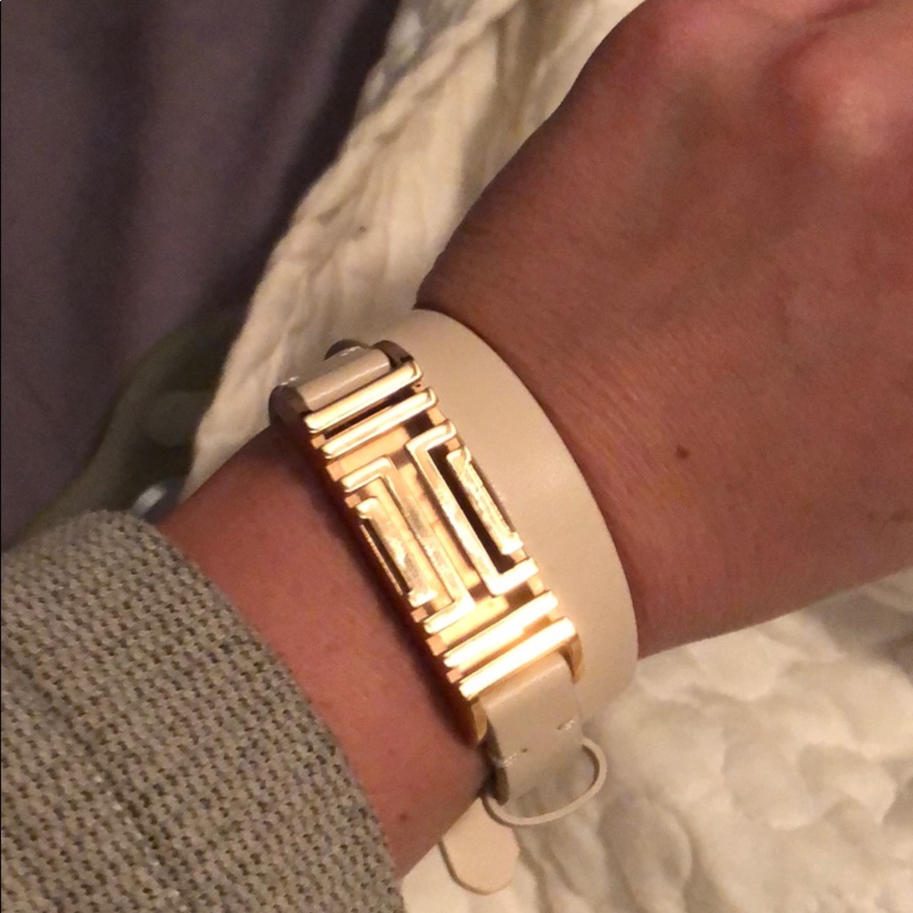 Tori Burch fitness bracelet. Works with Fitbit